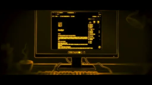A script document broken into a structured outline, shown on screen near the end of Isaac's video